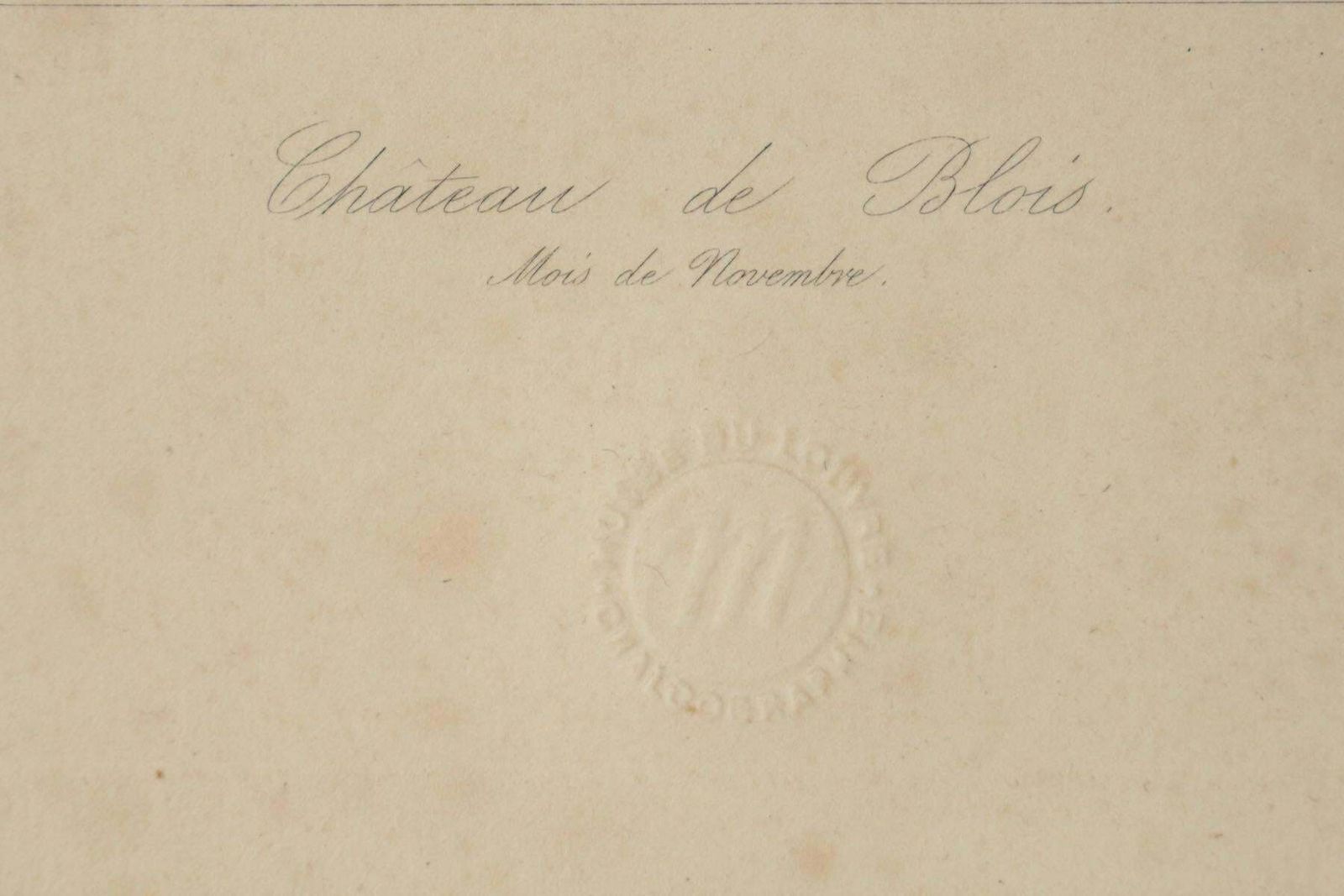 Engravings Representing Le Chateau De Blois Engraved Par Skelton photo for sale