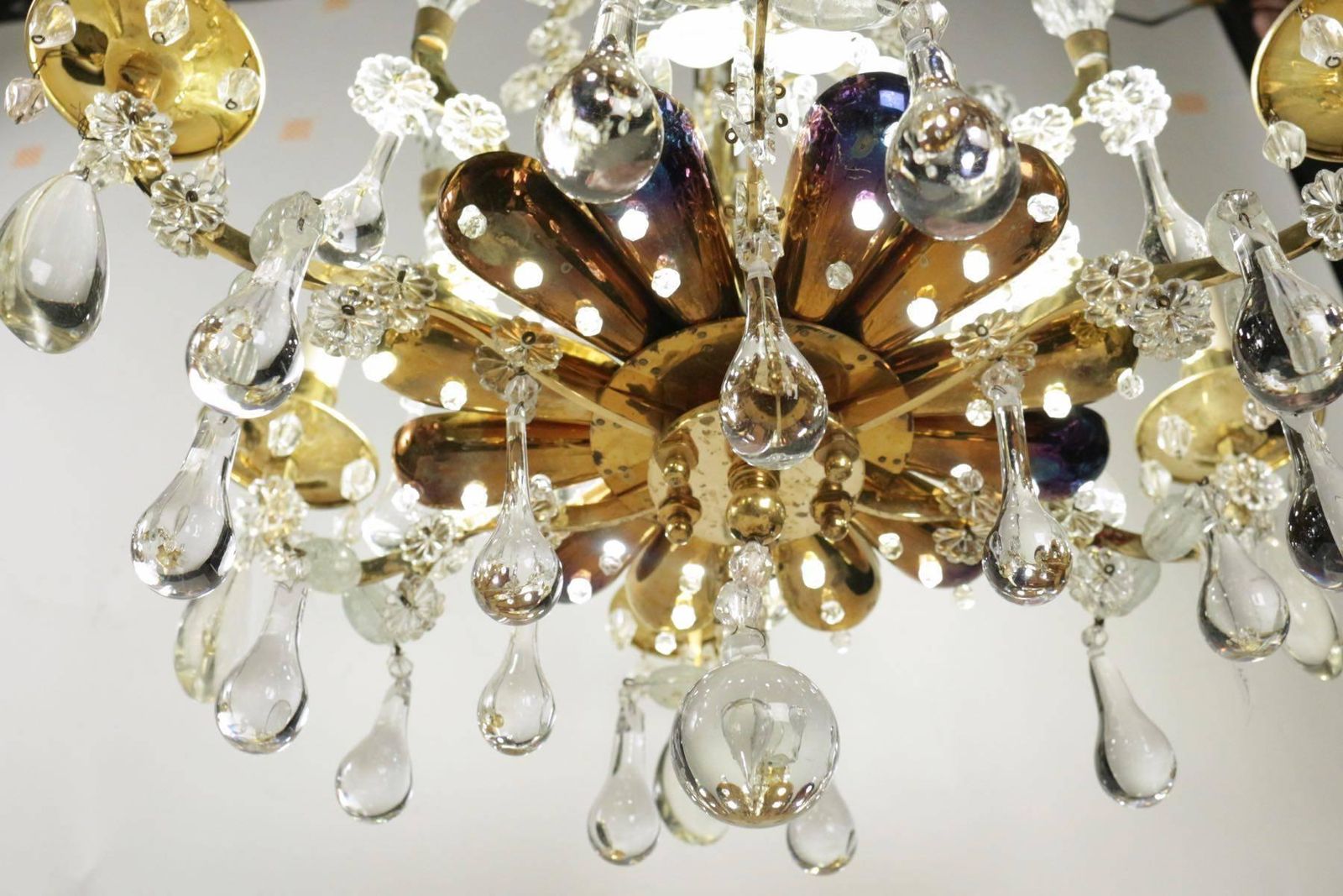 Chandelier In The Style Of Louis XV With Crystal From The 19th Century photo 3474.0