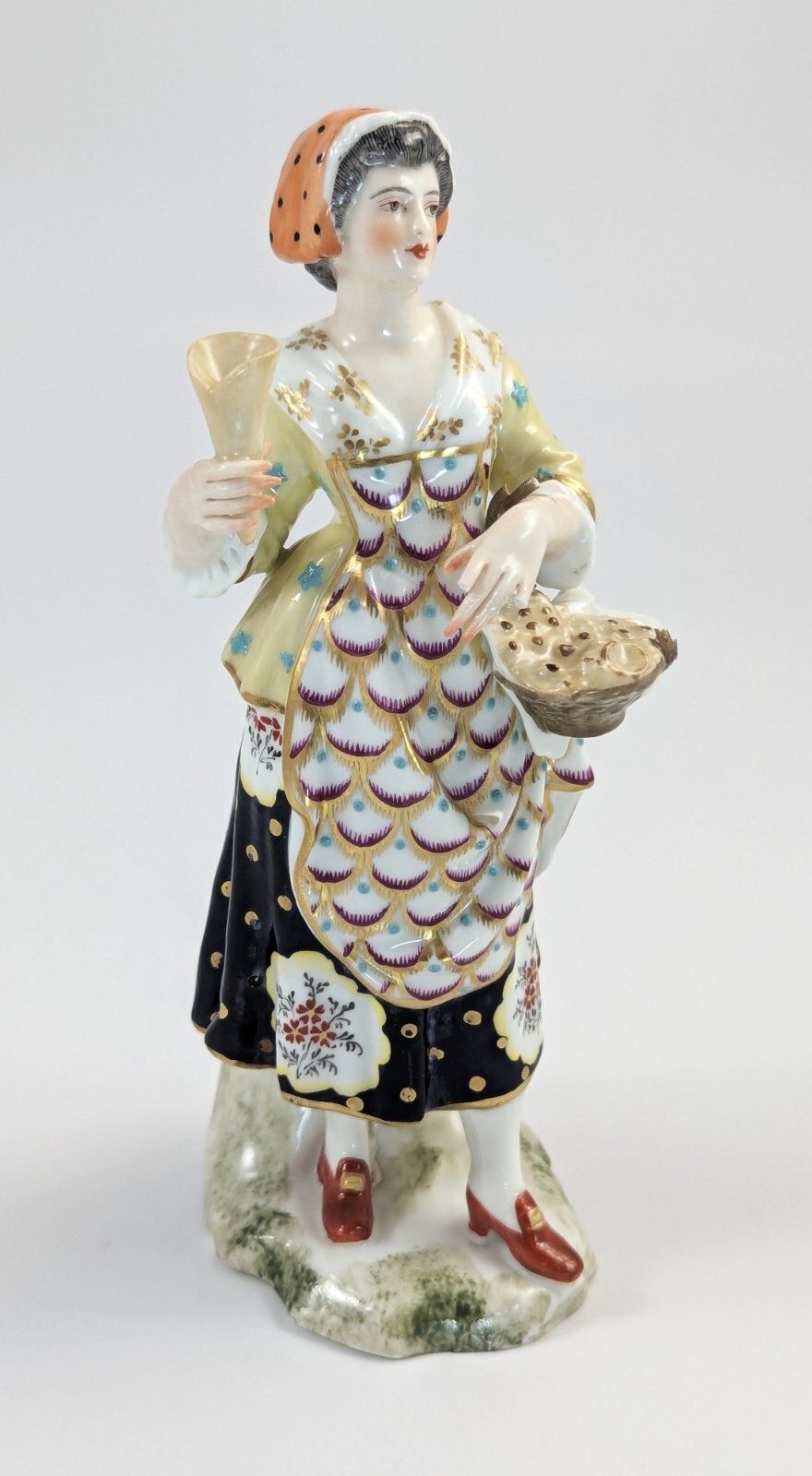 Samson Of Paris After Derby, Figurine Of A Street Seller, C. 1850 photo buy