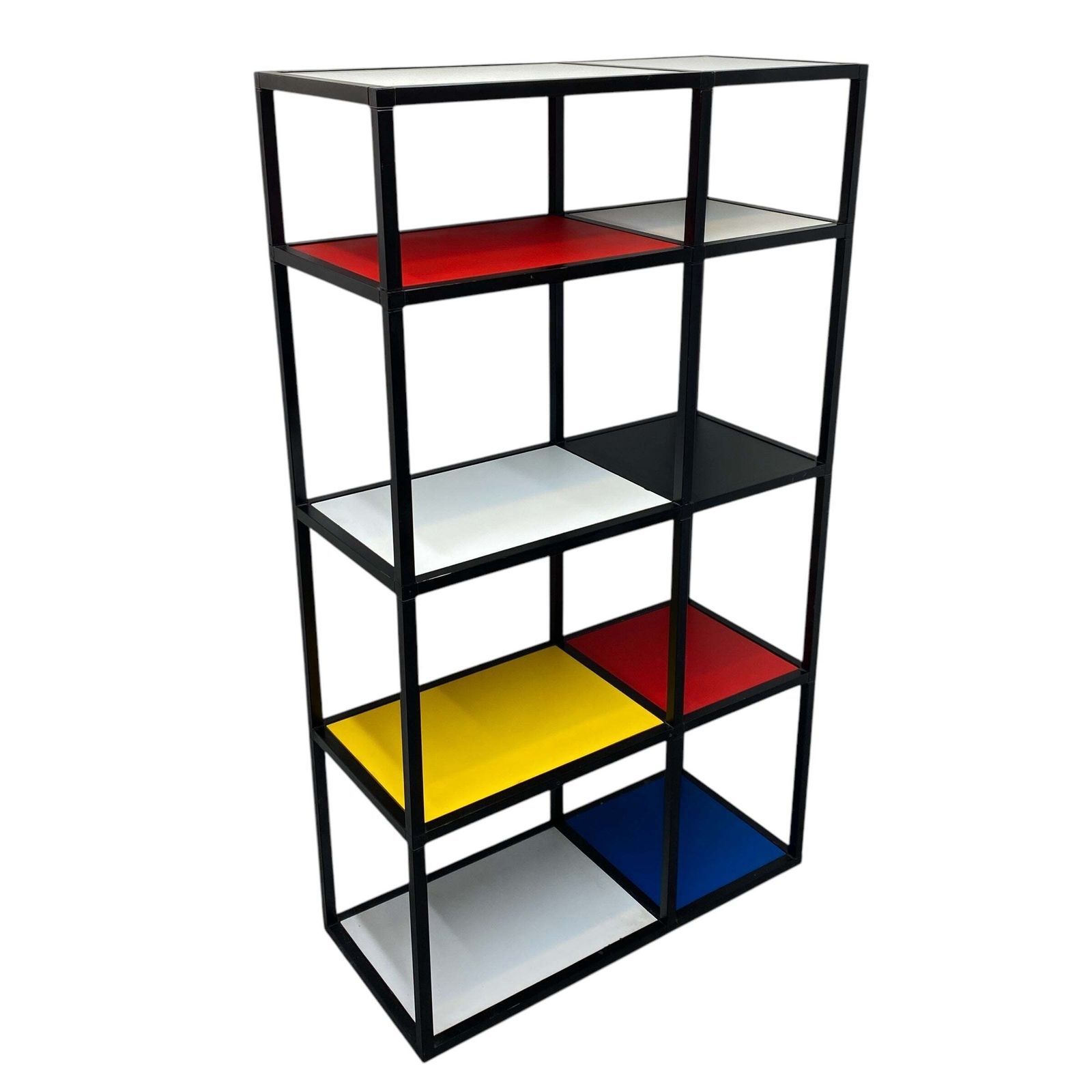 Room Divider Wall Unit Shelving Piet Mondrian Style photo for sale