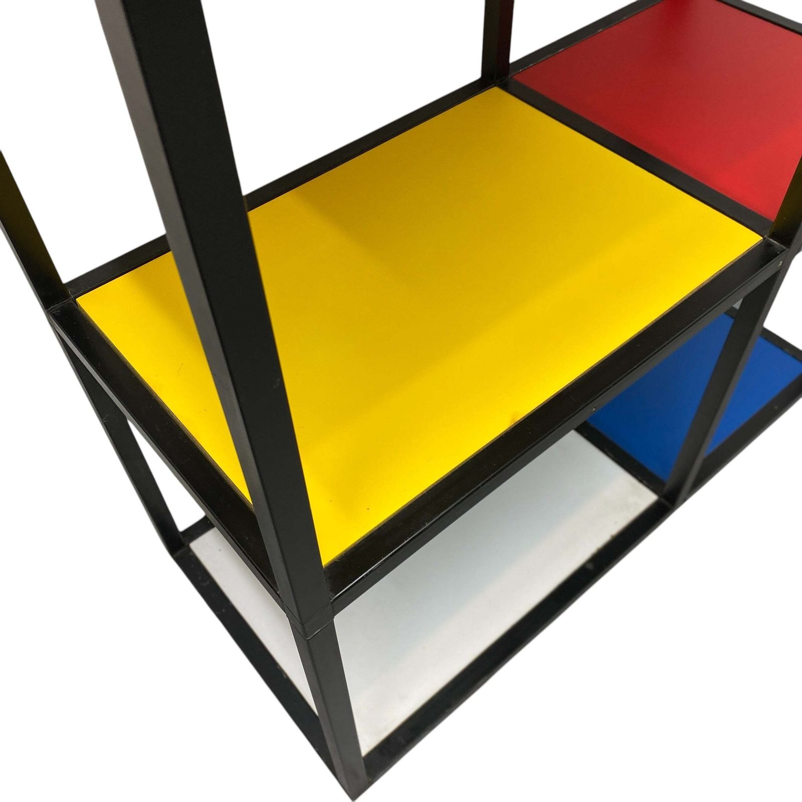 Room Divider Wall Unit Shelving Piet Mondrian Style photo vintage