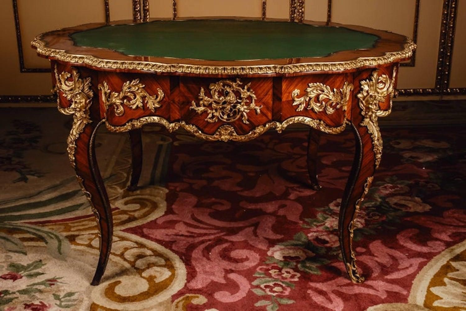 19th Century Louis XV Salon Table Napoleon III Paris photo furniture