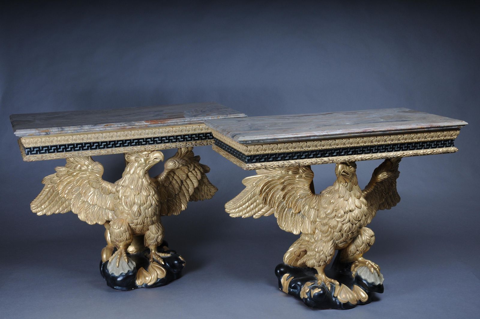 Pair Of Magnificent Eagle Consoles Designed By William Kent photo 19860.0