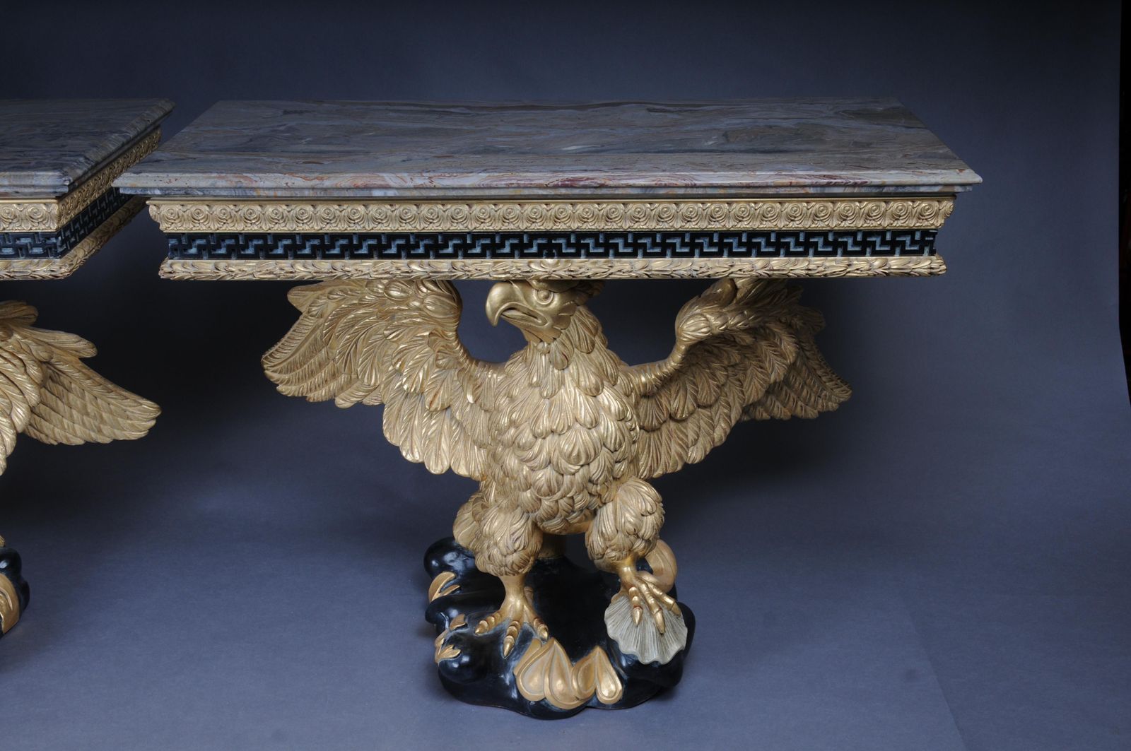 Pair Of Magnificent Eagle Consoles Designed By William Kent photo buy