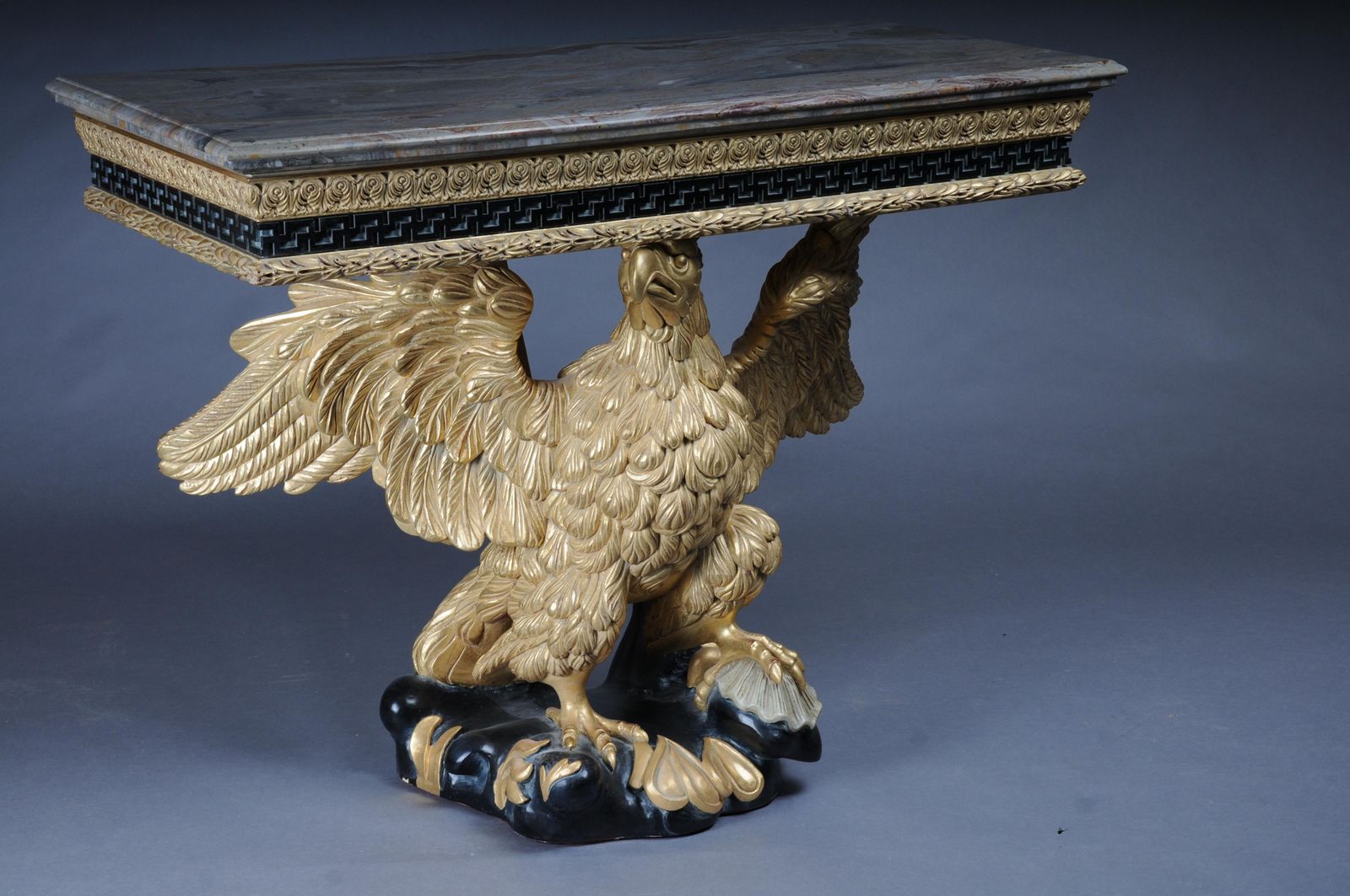 photo for sale Pair Of Magnificent Eagle Consoles Designed By William Kent
