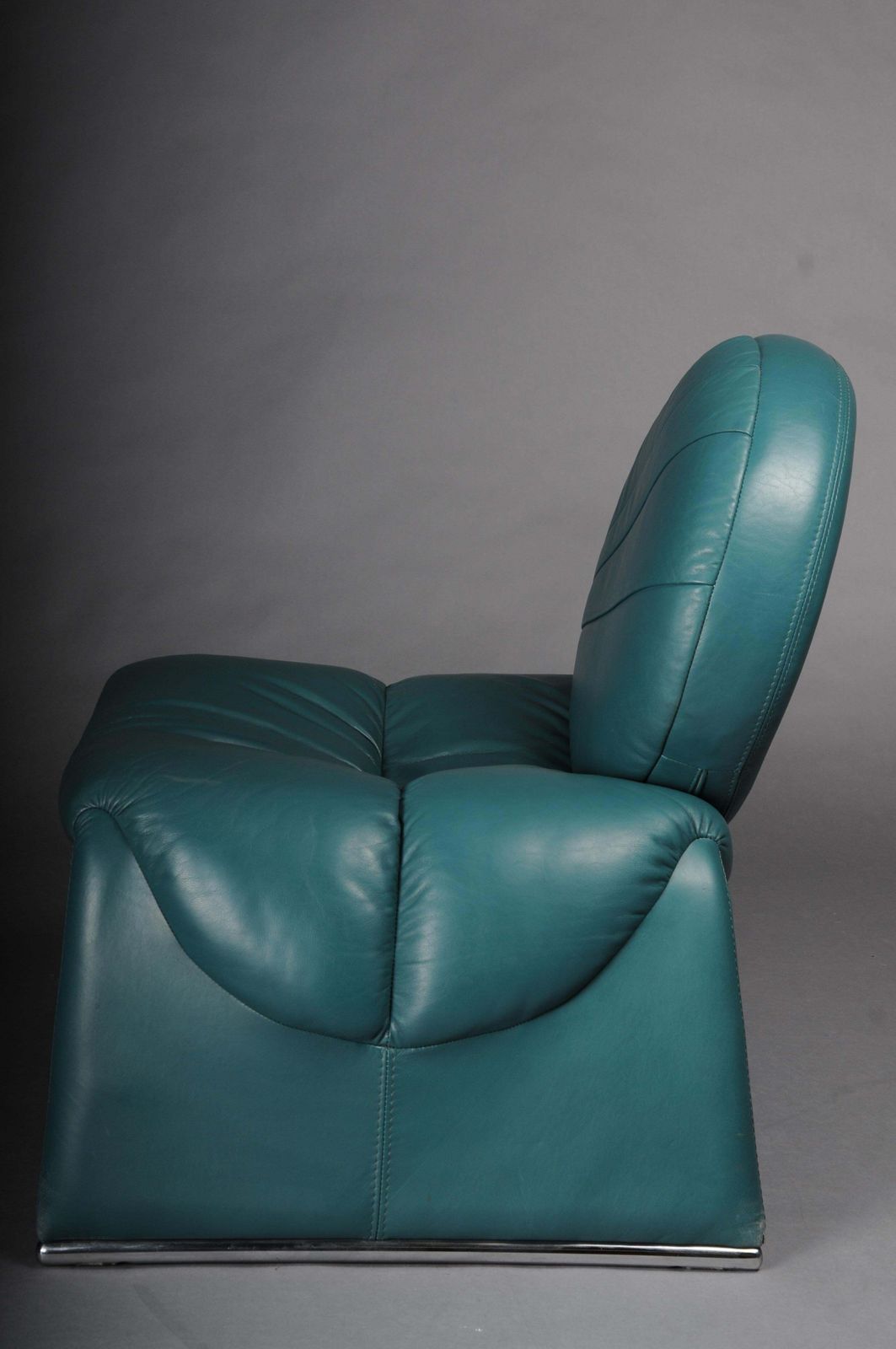 Saporiti C35 Calypso Leder Loungesessel Von Vittorio Introini photo vinterior