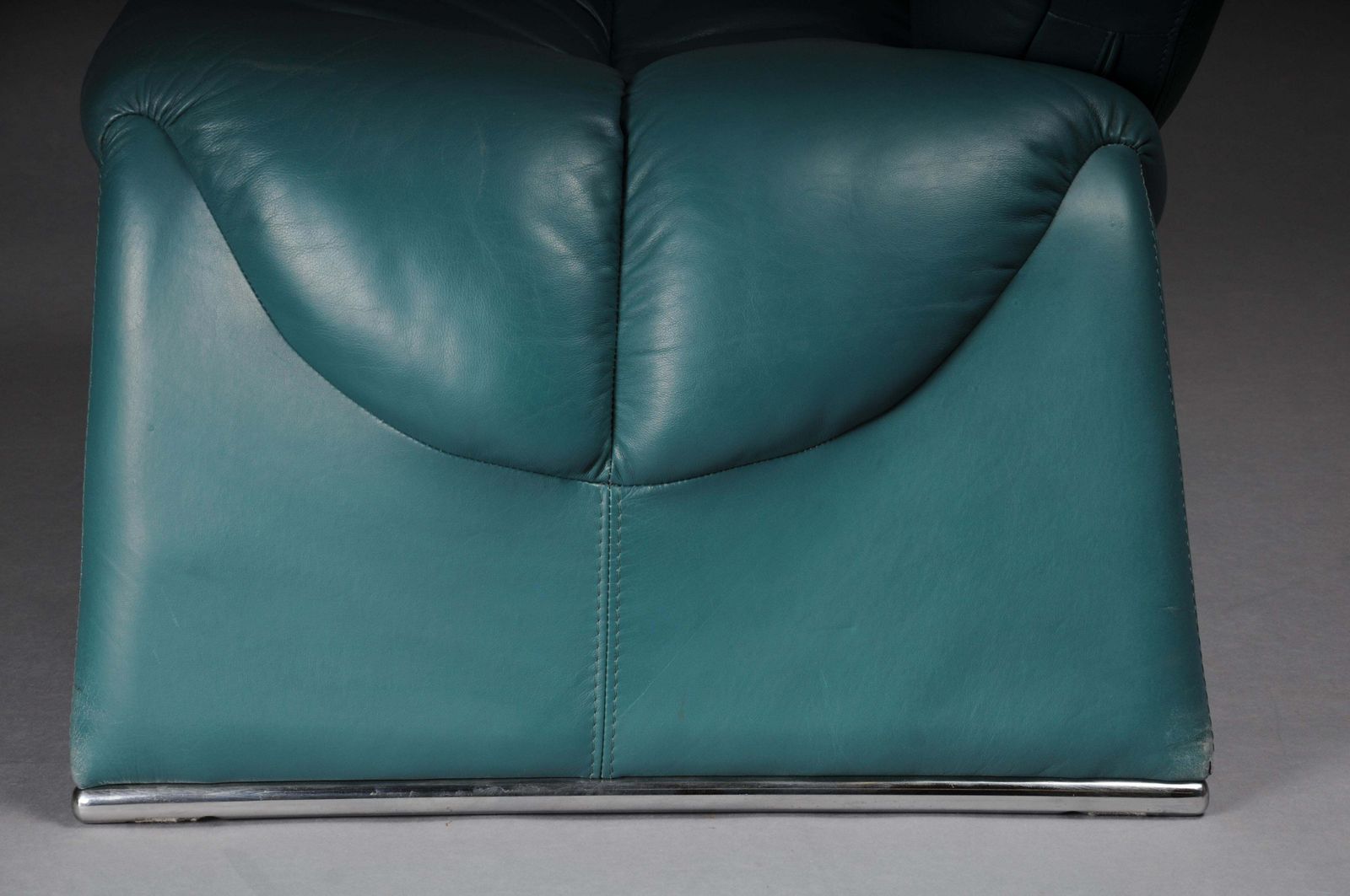 Saporiti C35 Calypso Leder Loungesessel Von Vittorio Introini photo buy