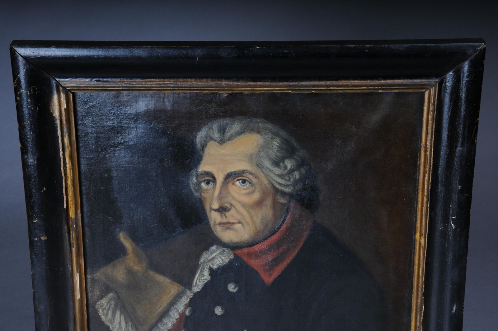 photo for sale Antique Painting Of Frederick II/Frederick The Great After Anton Graff