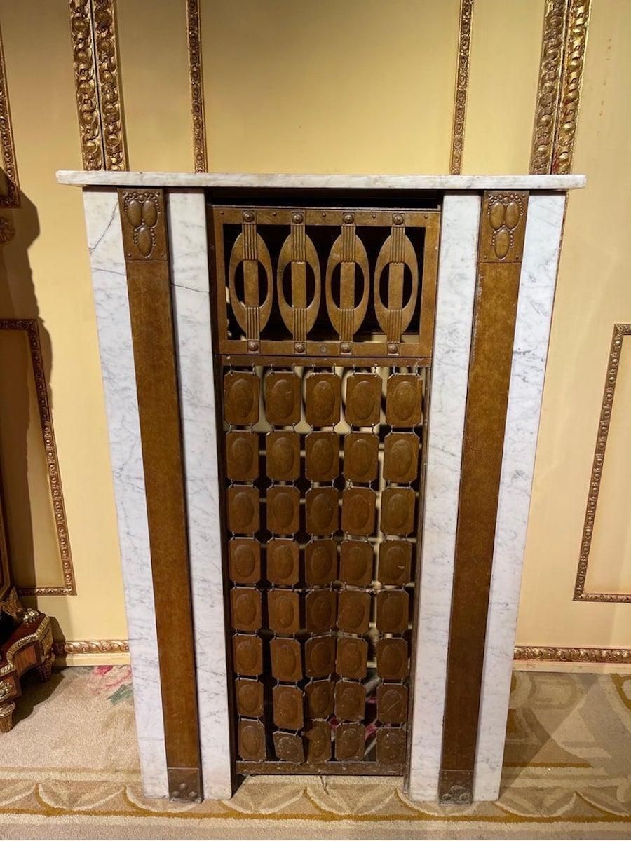 Unique Art Nouveau Heater Cladding / Fireplace Cladding photo 1781.0