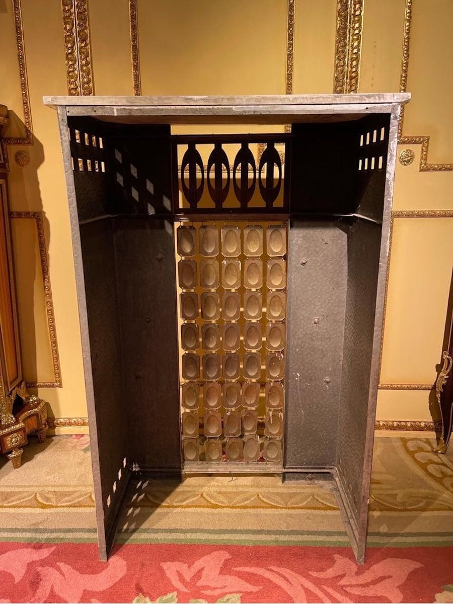 Unique Art Nouveau Heater Cladding / Fireplace Cladding photo vintage