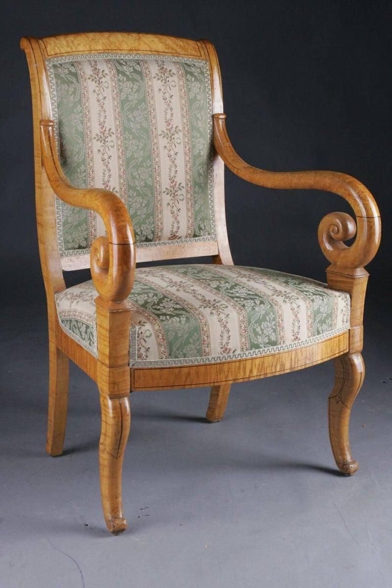 19th Century France Furnished Armchair Group photo 5851.0