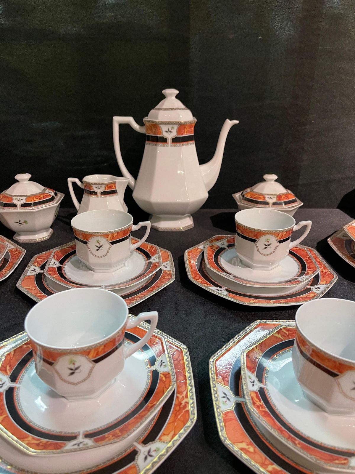 Home Decor Royal Limoges Hardrien Porcelain Tea, Coffee And Dinner Service. photo