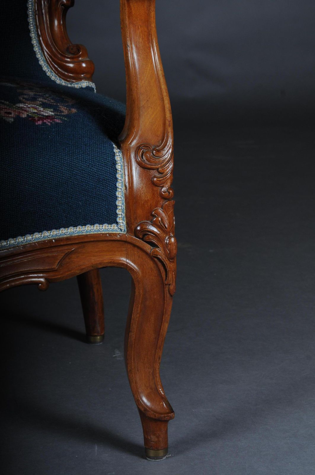 20th Century Biedermeier Armchair Louis Philippe, Circa 1855 photo buy