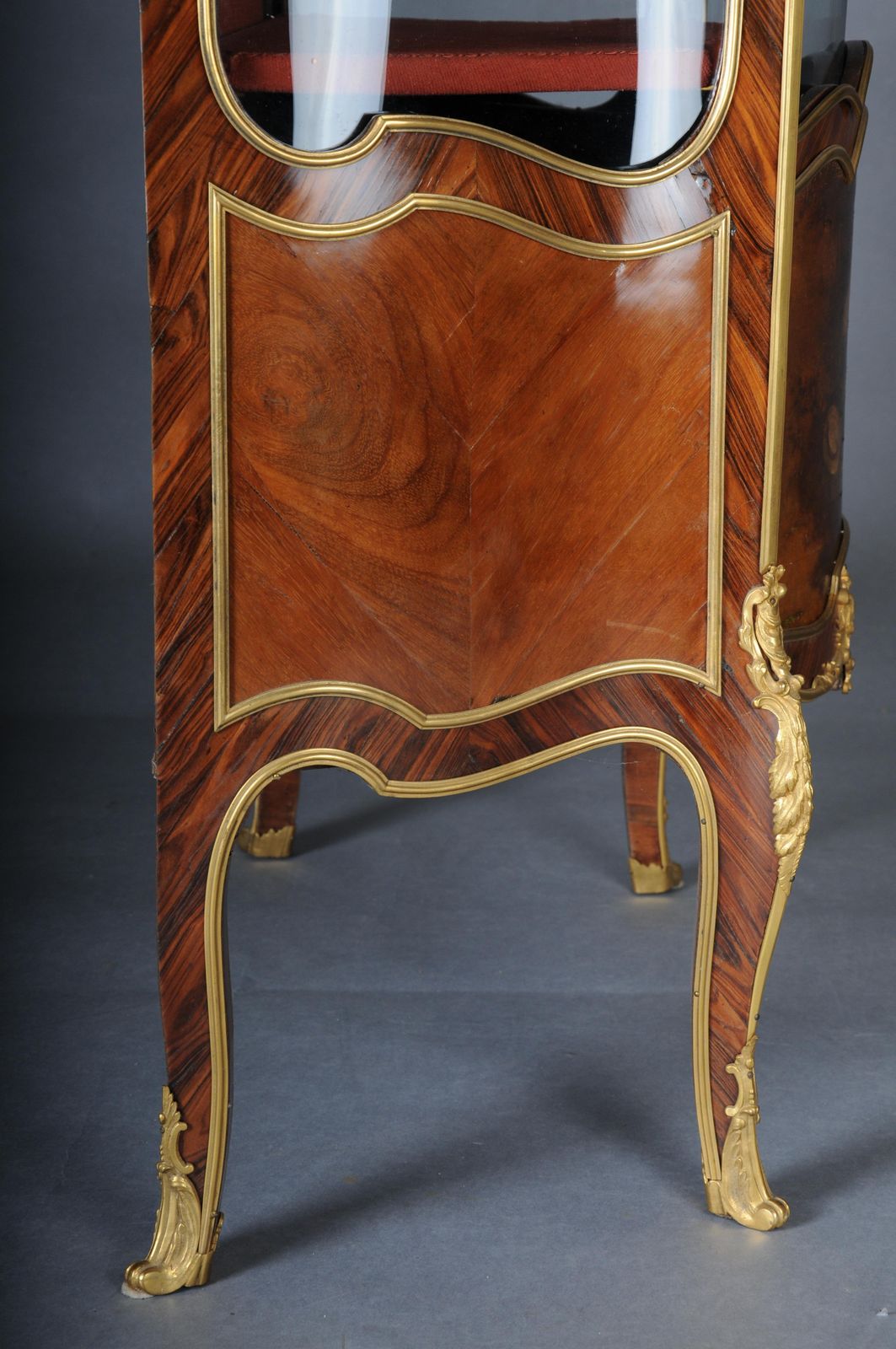 4833.0 Antique Louis XV Display Cabinet Napoleon III, Paris, Around 1880 photo