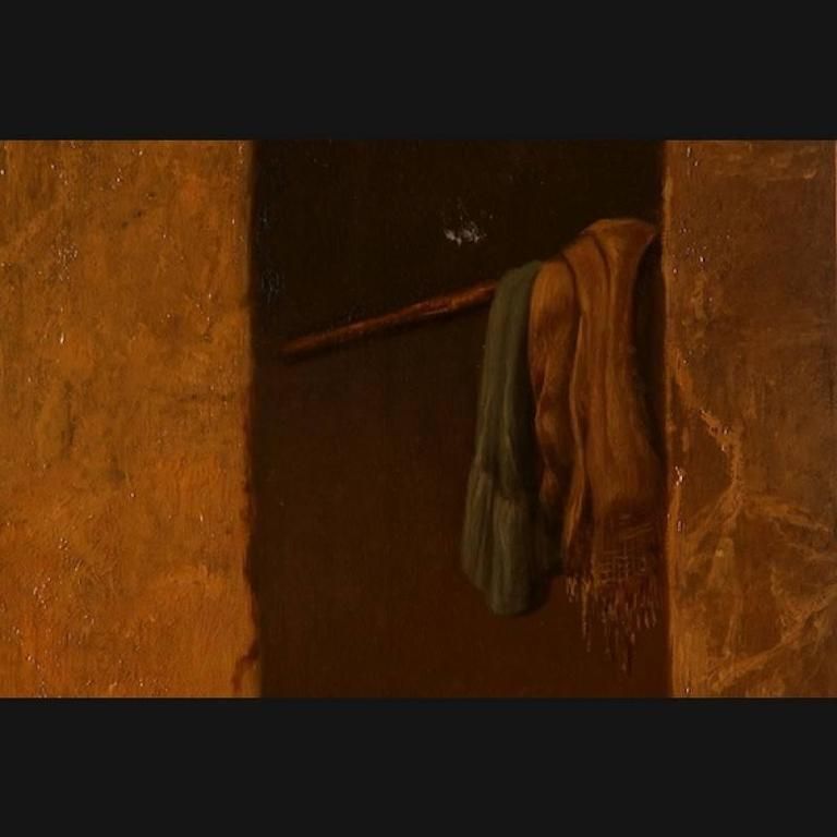 19th Century Historicism Style Oil On Canvas Painting By E. Muellers photo 4148.0