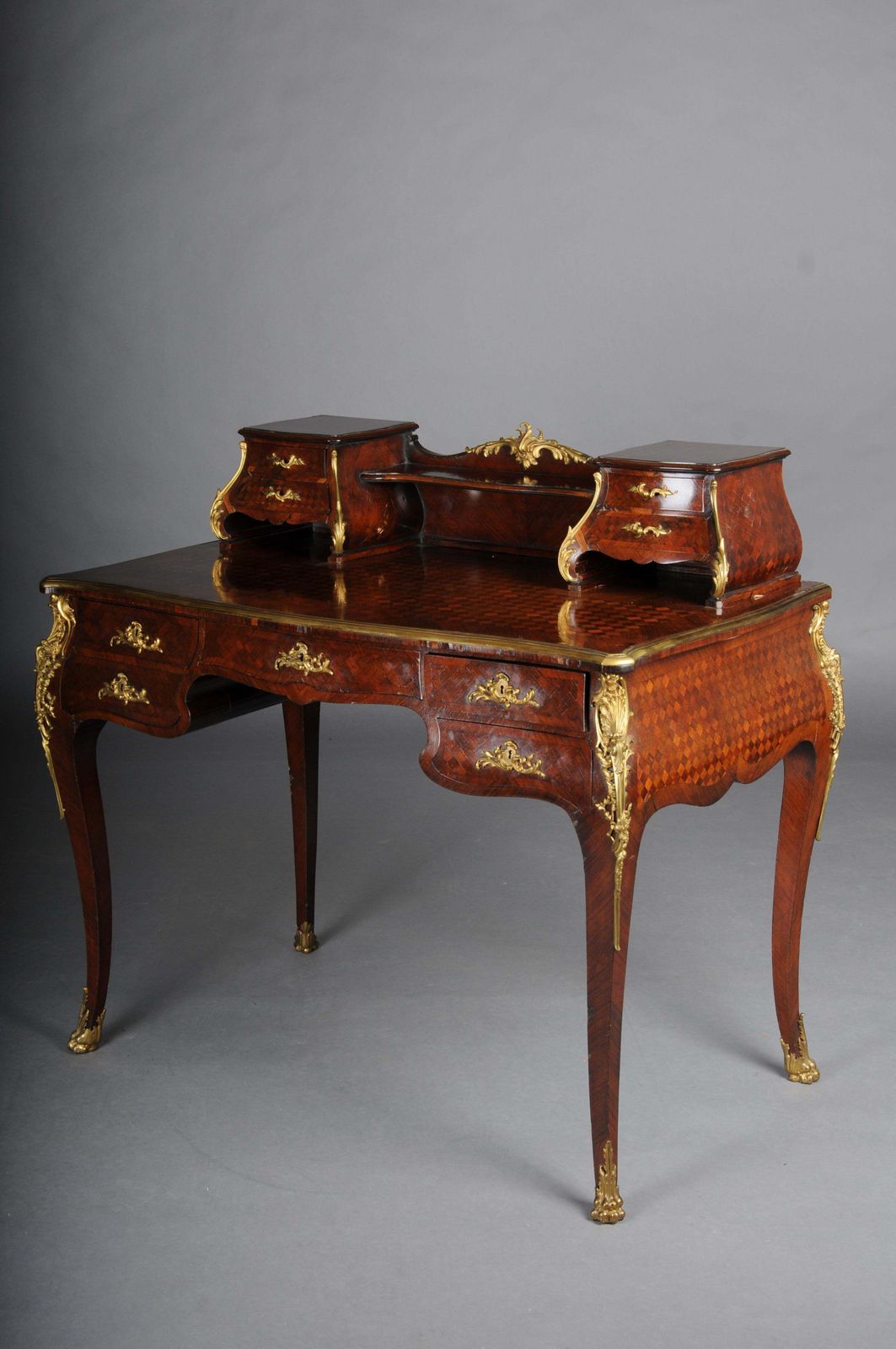 Courtly Ladies' Secretary Signed F. Linke Around 1880 Paris photo furniture