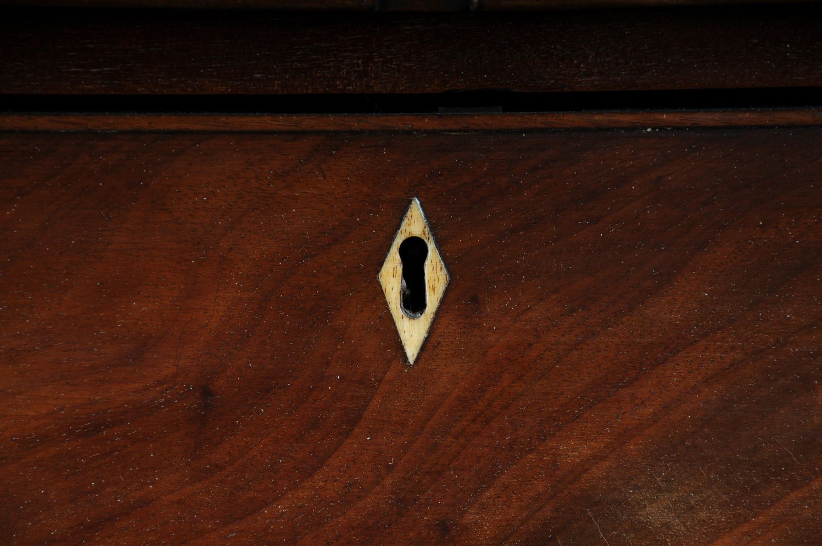 Furniture 19th Century Antique English Display Secretaire, Mahogany photo