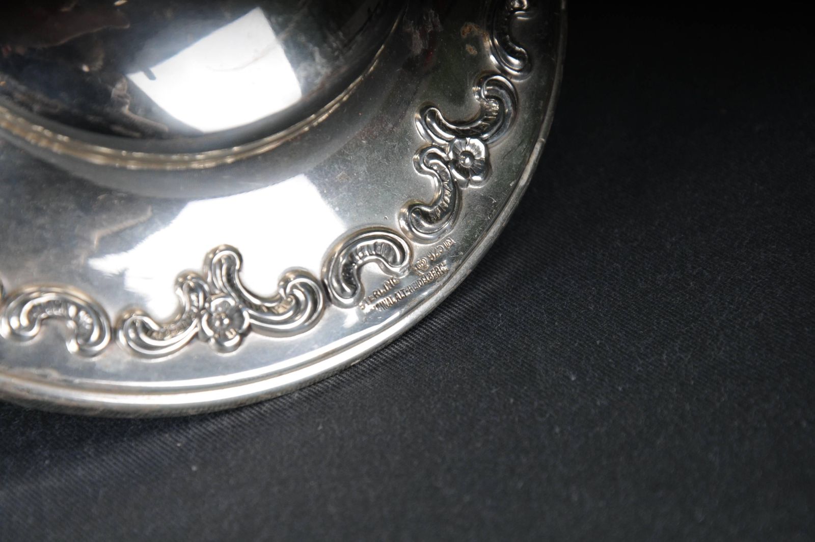 photo furniture 2 Classic Silver Candlestick 925 Sterling Germany Original Alt Heidelberg