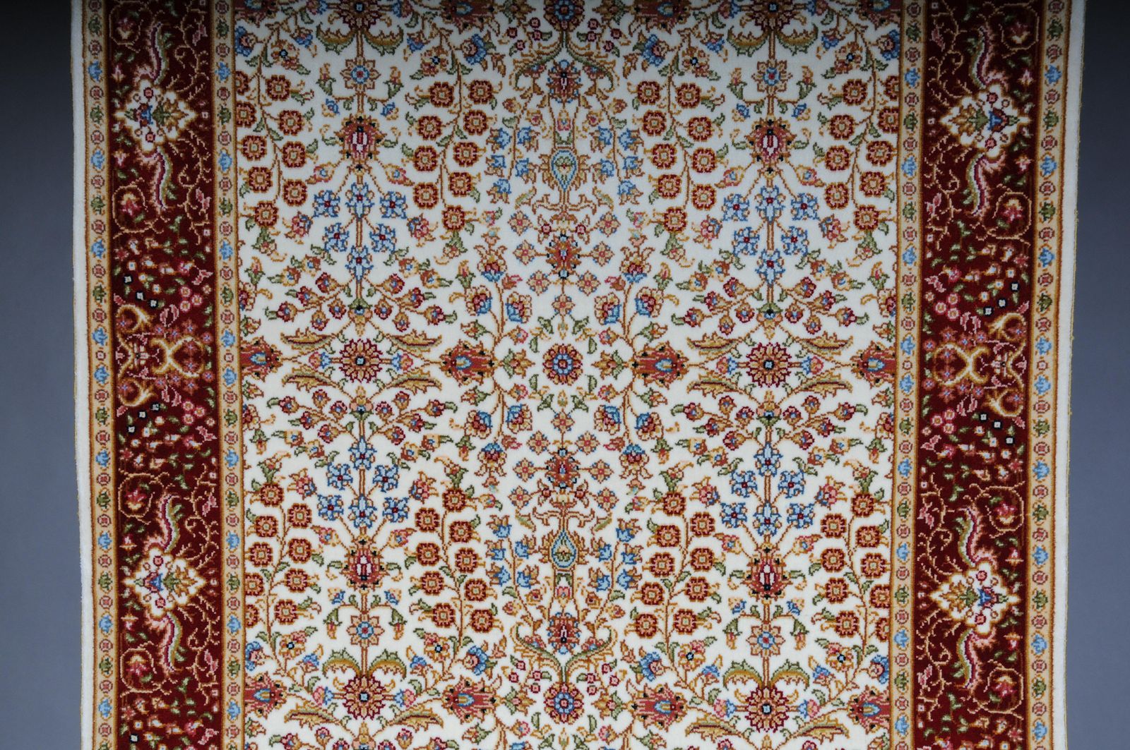 Anatolian Prayer Rug/Tapestry Cotton/Silk, 20th Century photo Textiles