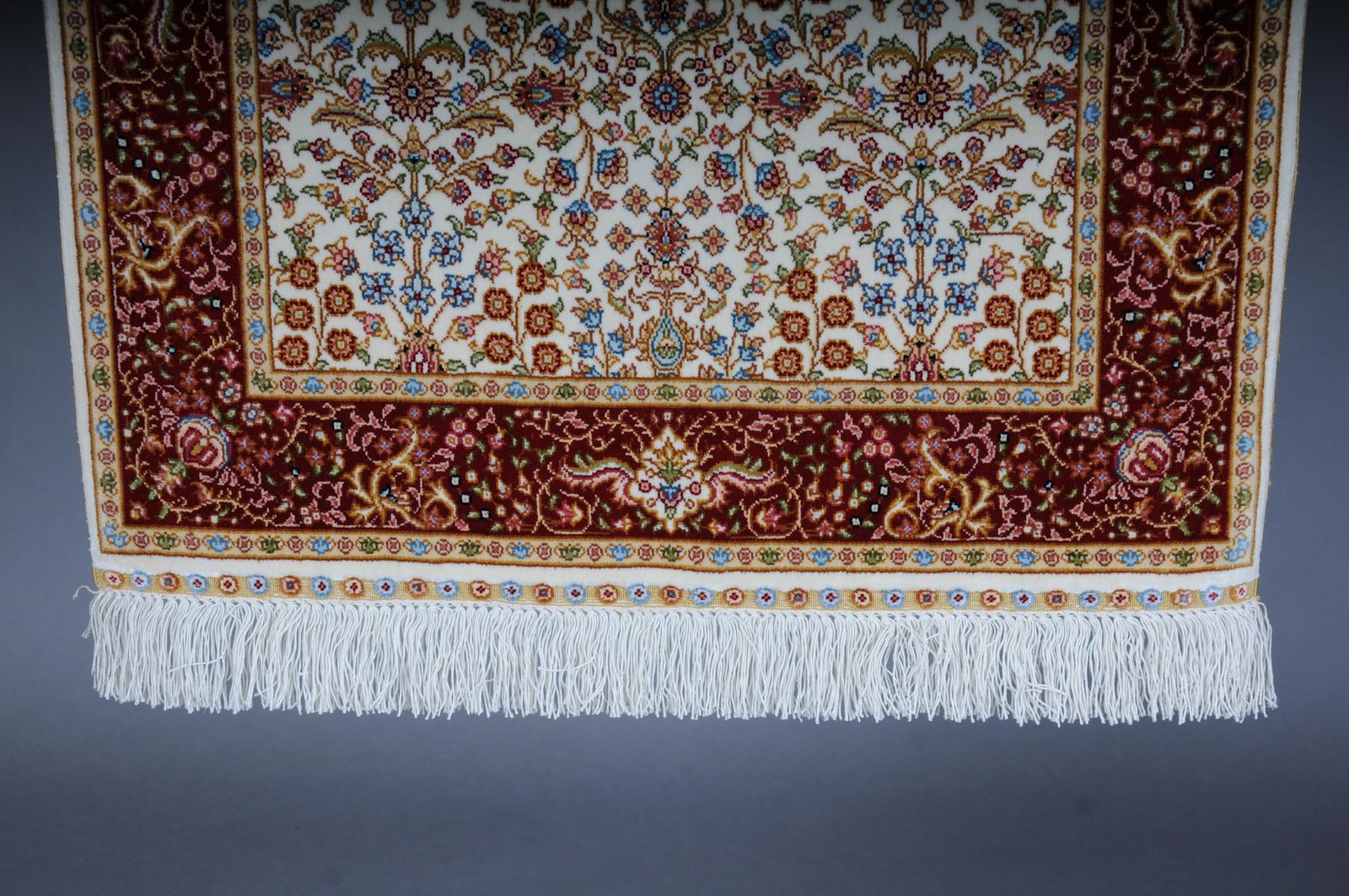 Anatolian Prayer Rug/Tapestry Cotton/Silk, 20th Century photo 986.0