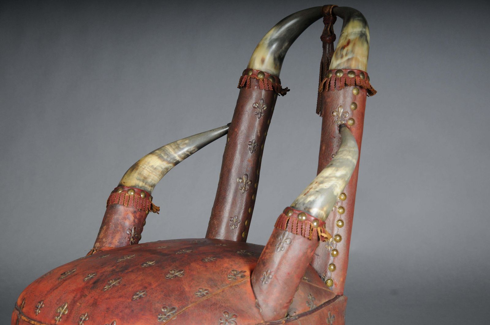 photo for sale Museum Quality Antique Horn Chair Victoria Around 1870, England.