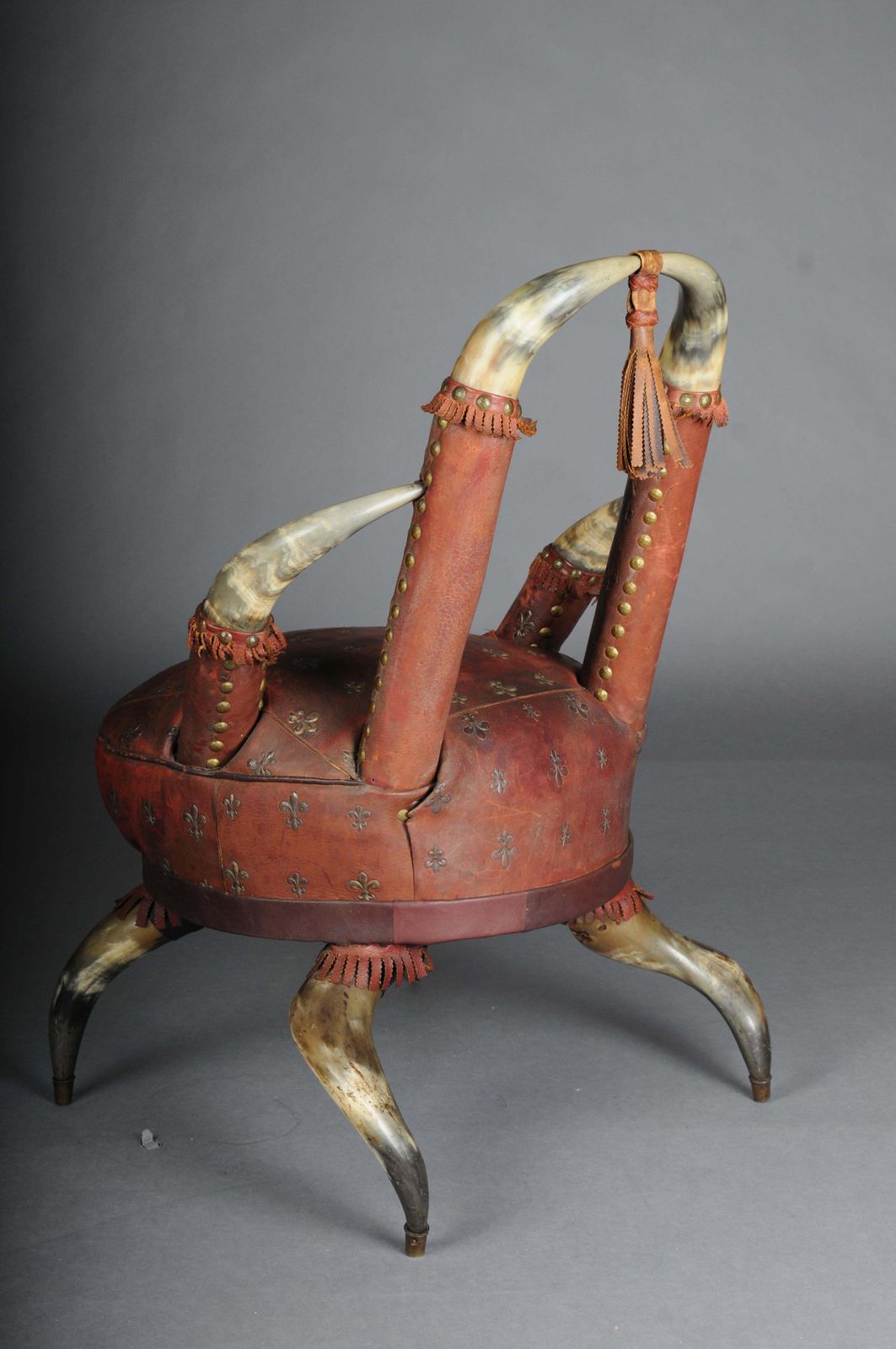 photo vintage Museum Quality Antique Horn Chair Victoria Around 1870, England.