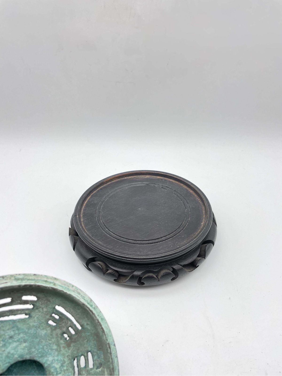 1027.0 Antique China Bronze Incense Burner photo