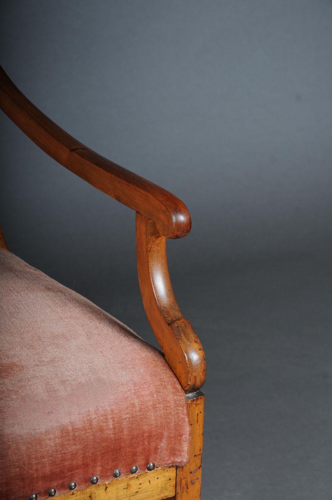 photo for sale Antique Biedermeier Armchair From Around 1840, Birch