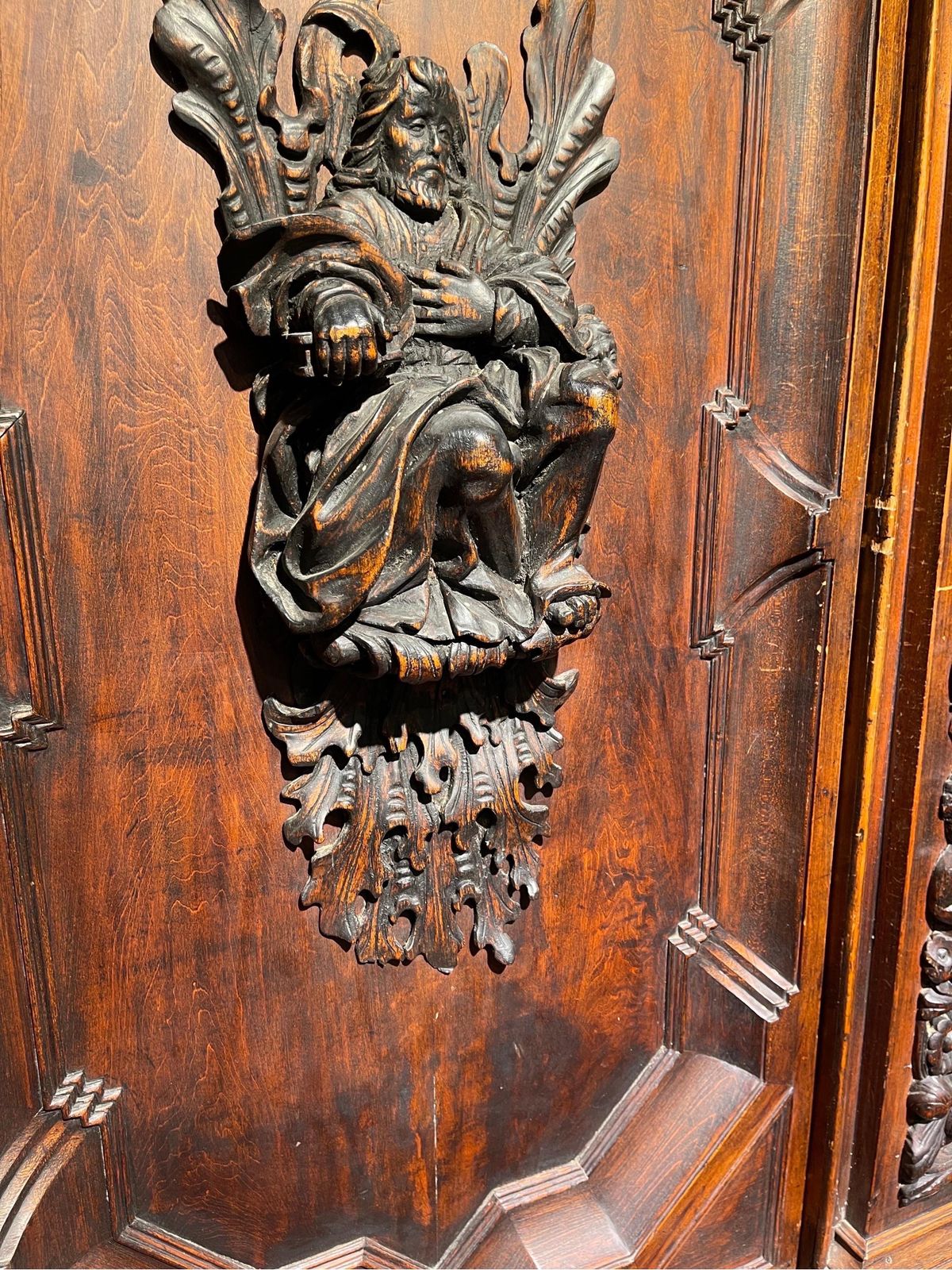 photo furniture Monumental Baroque Cabinet, Oak, Around 1720, North German