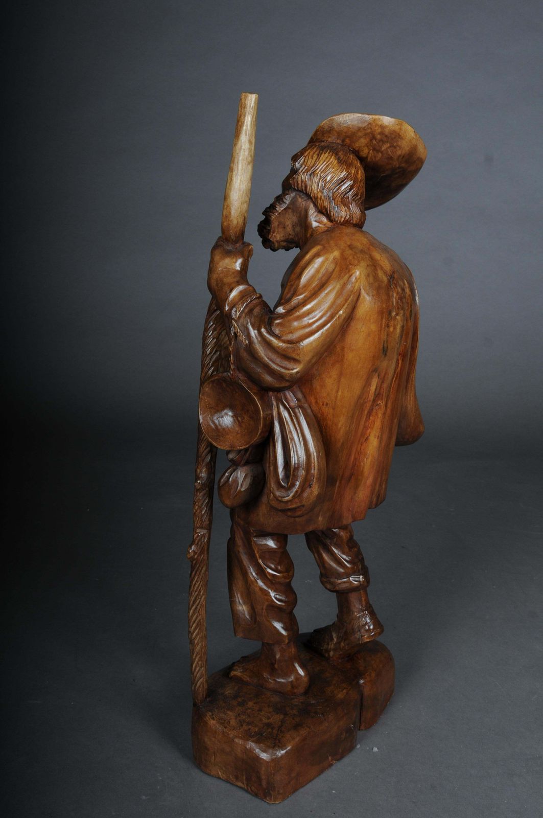 photo buy 20th Century Wooden Sculpture, Ranger Made Of Lime Tree, Southern German