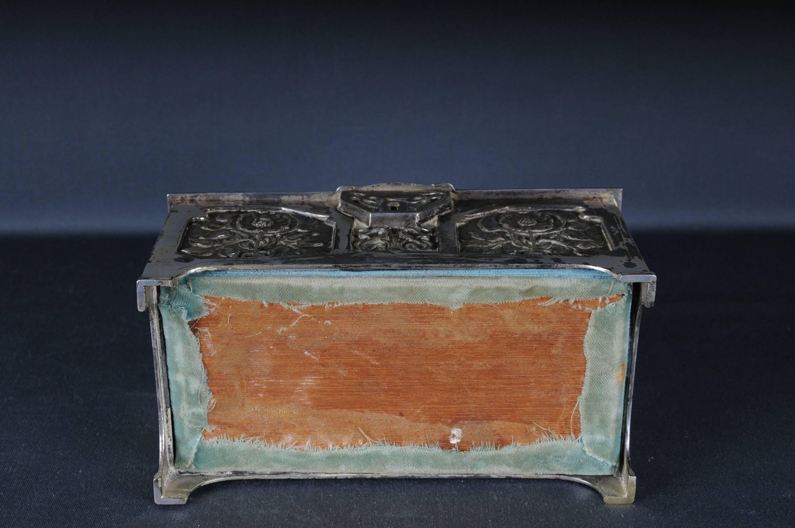 photo for sale Wmf Box Jewelry Chest Antique Art Nouveau Silvered Germany
