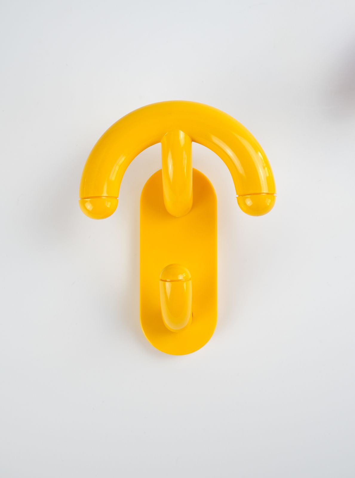 Pair Of Luigi Caramella "Arco" Coat Hooks / Rack For Con&Con, Italy 1970s photo vintage