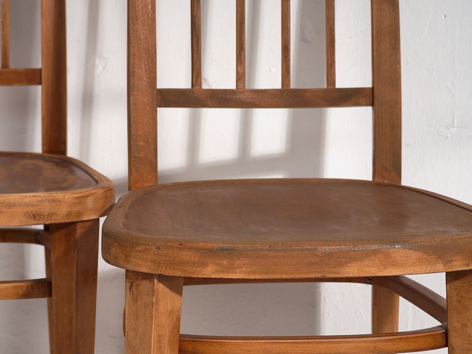 Antique Thonet Chairs (C.1920). Set Of Two Pieces #2 photo furniture