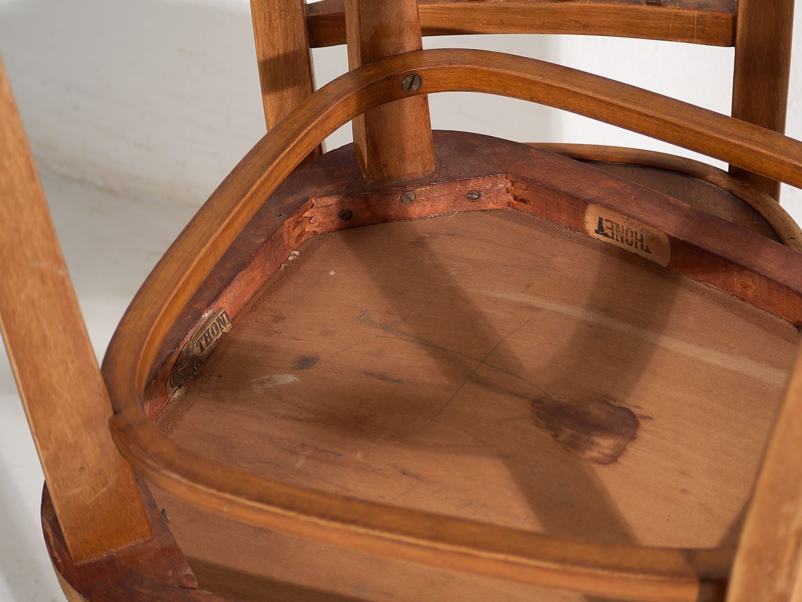 Antique Thonet Chairs (C.1920). Set Of Two Pieces #2 photo vinterior