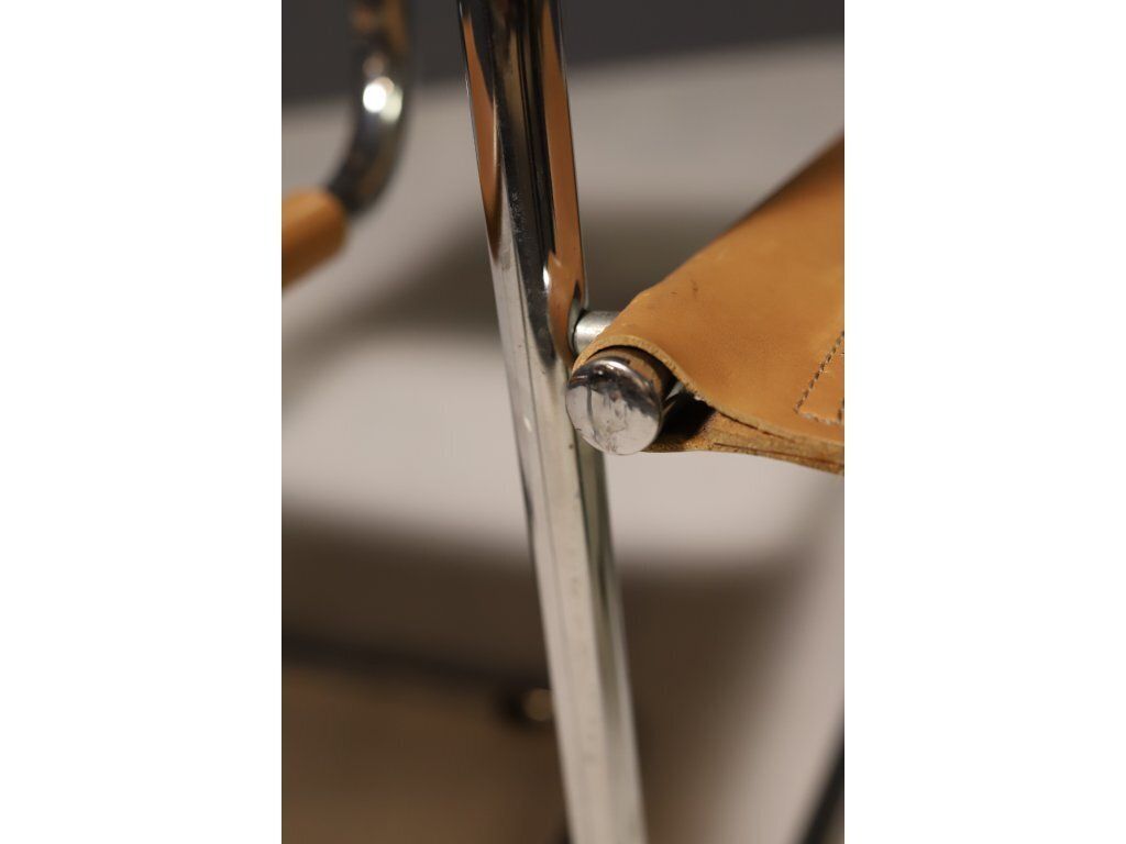 Pair Of Cantilever Tubular Steel Armchairs By Marcel Breuer, 1970´S photo for sale