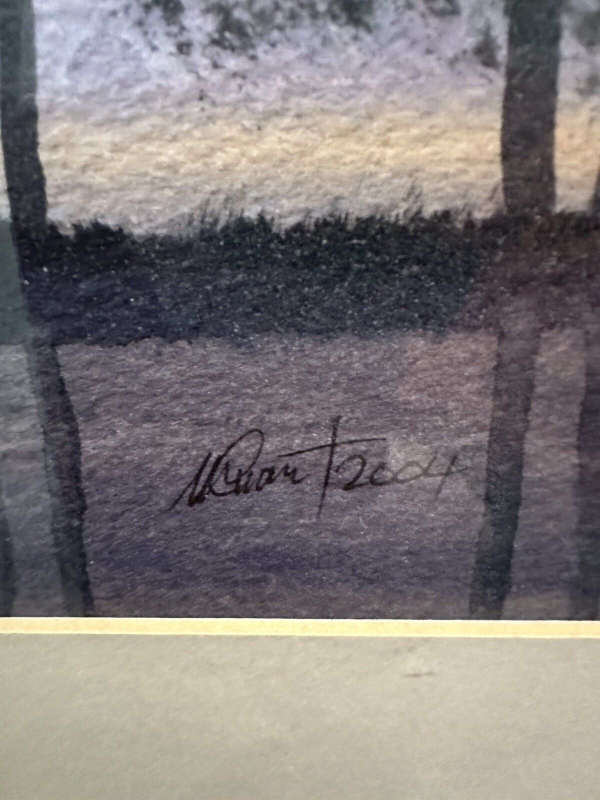 Original Signed Watercolour Nick Grant 91 Cm X 46 Cm Rutland Water Landscape photo for sale