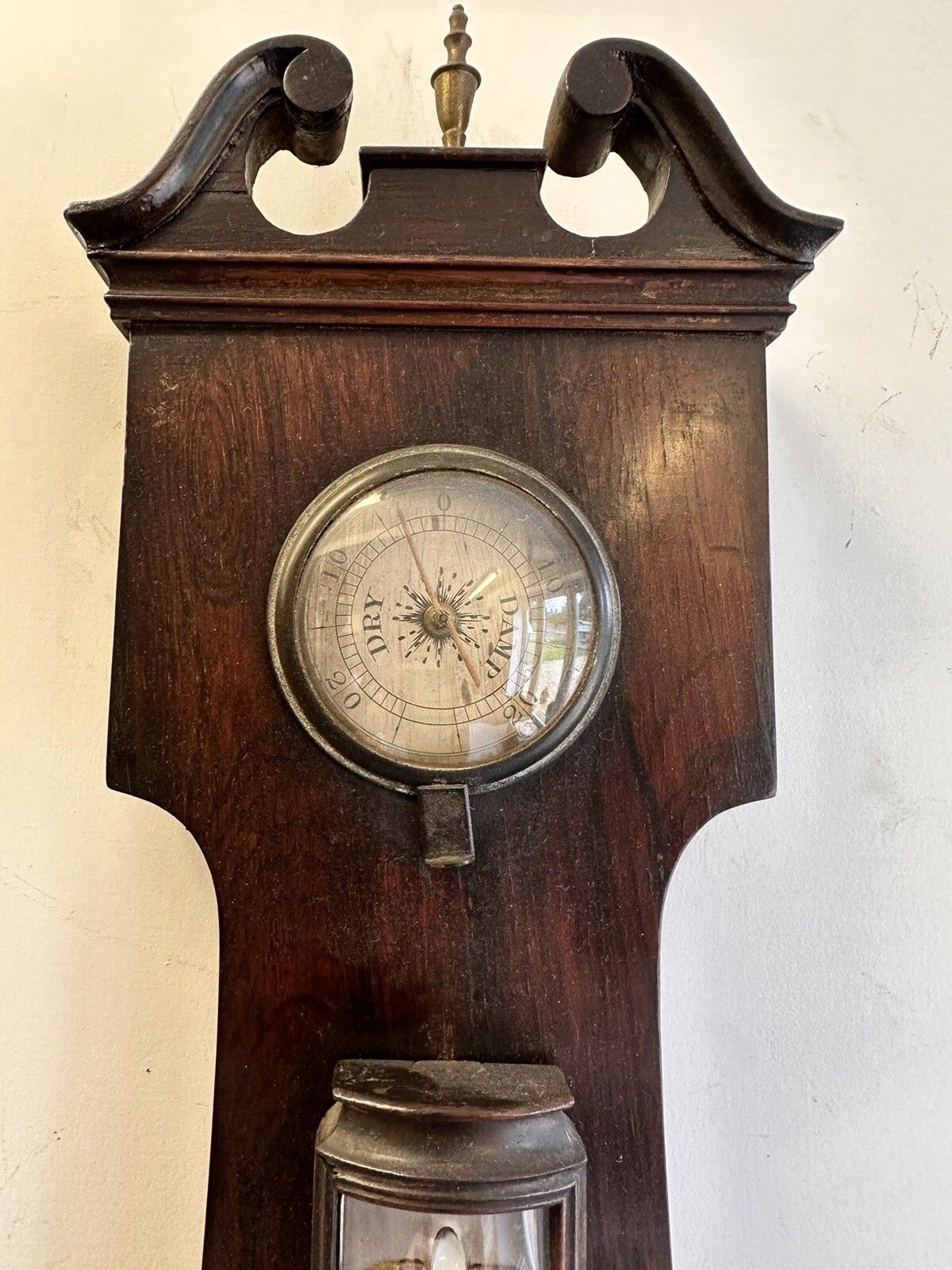 W.S. Ferguson, Elgin 1837 1860 Wheel Barometer Large photo 295.0