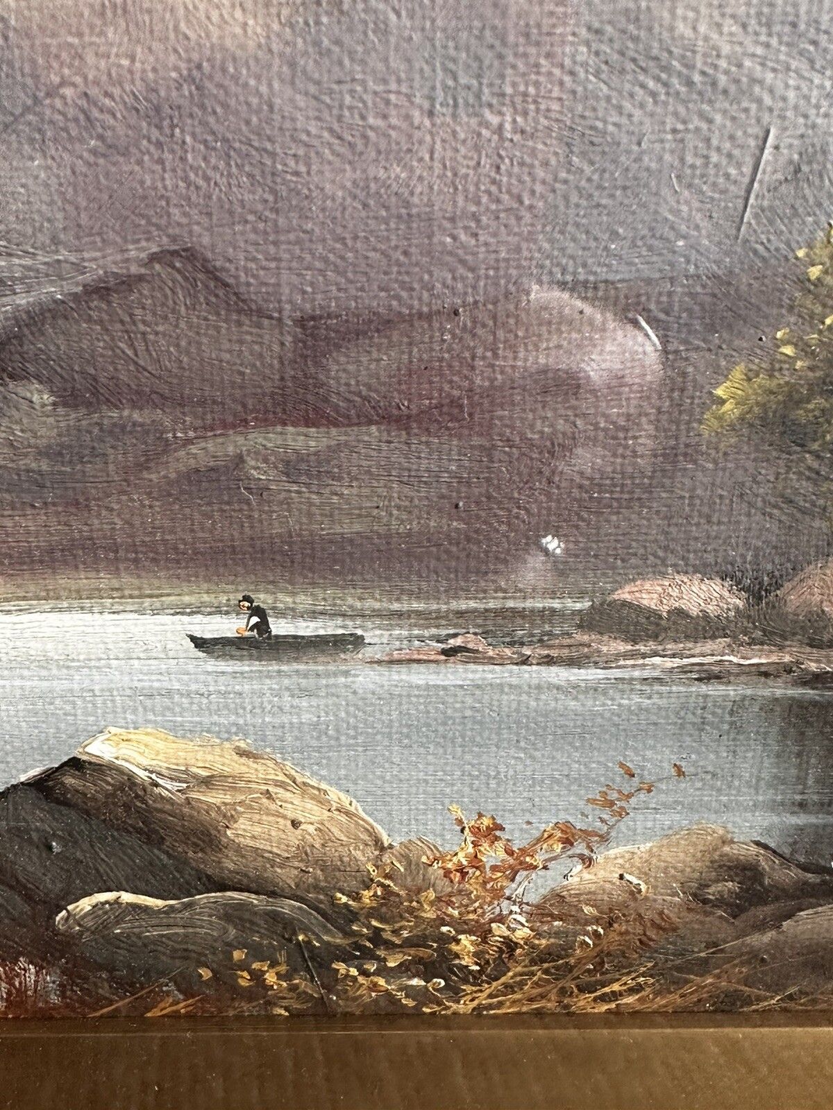 J H Boel 1910 Scottish Landscape Oil Painting Loch And Mountains Scene photo 295.0