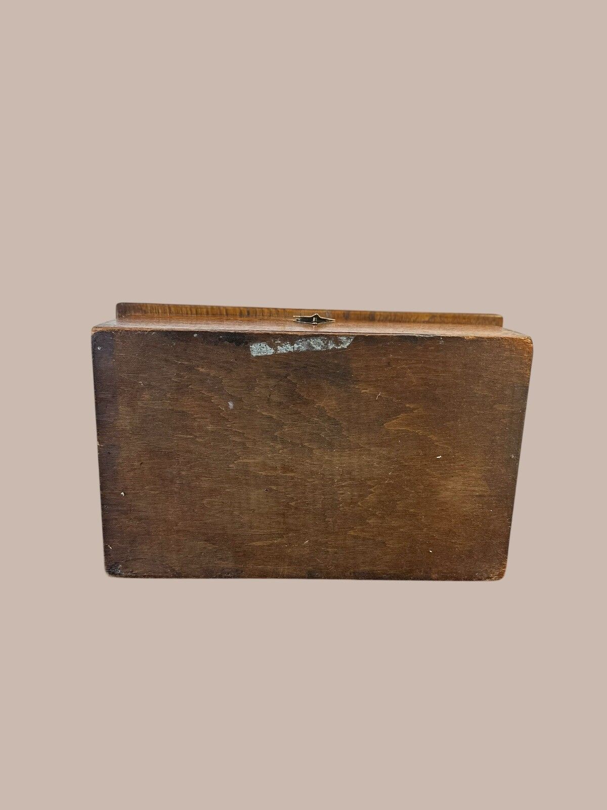 C1910 Antique Oak Table Cigar Box photo buy