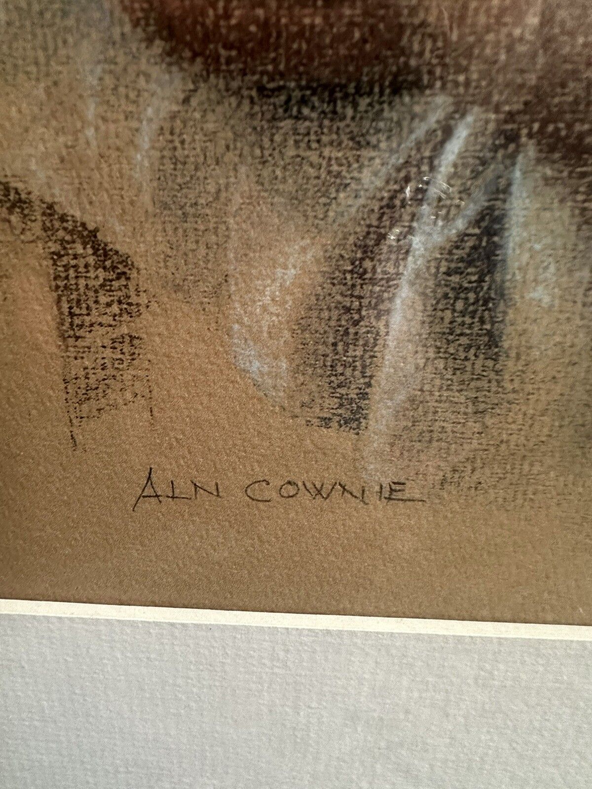 Allan Cownie (British), (20th Century) Signed Ltd Edition 1/75 Nude Sitting photo vinterior