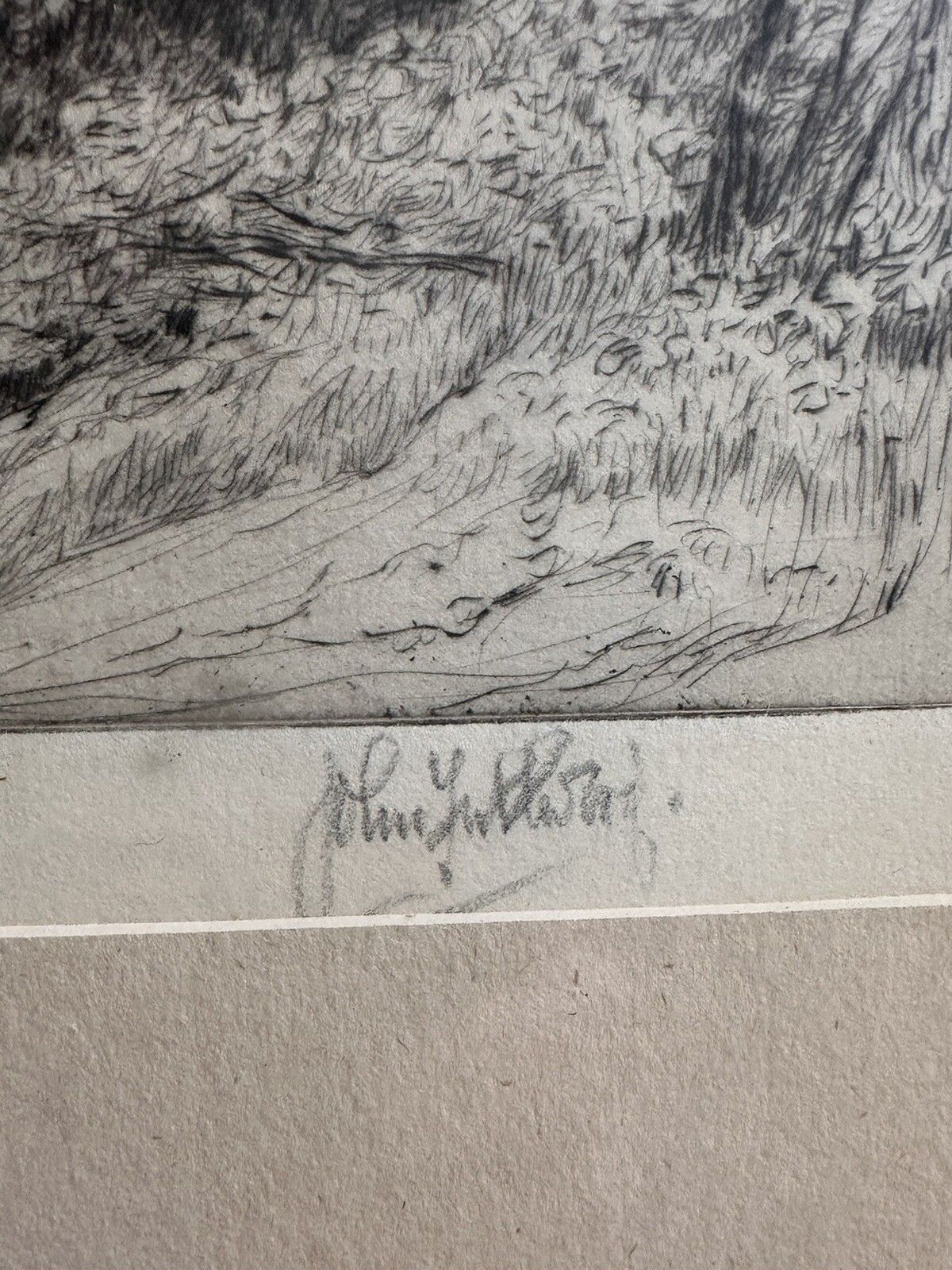 John Fullwood Ri Rba (1854 1931) Early 20th C Etching, Ullswater Signed photo furniture