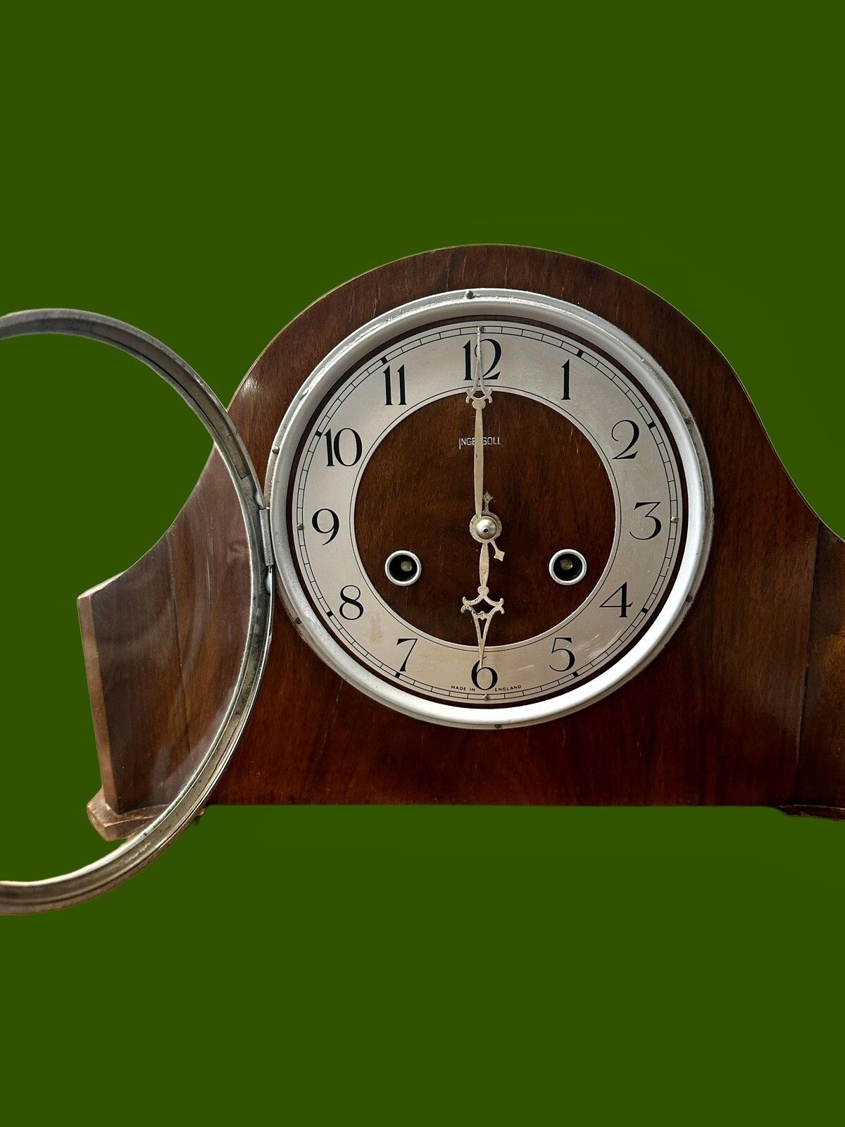 Antquie Ingersoll Striking Hammer Mantle Clock photo Home Decor