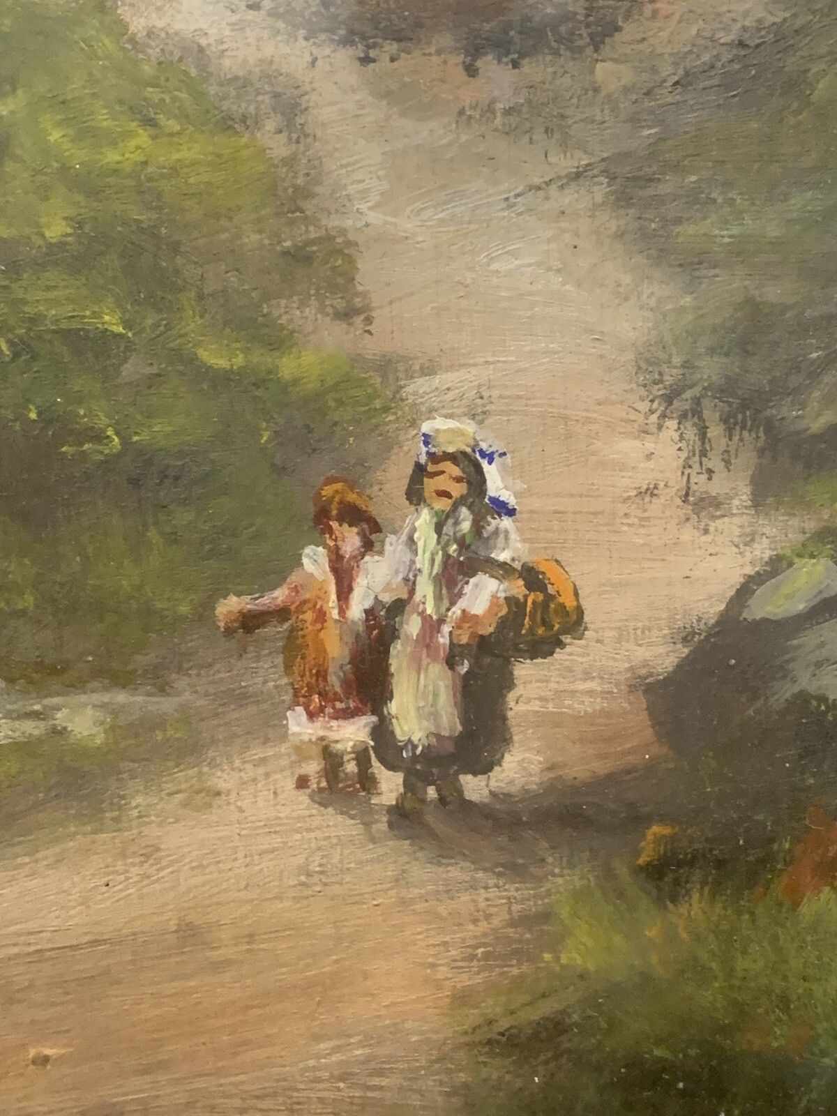 Antique 19th Century Dutch Oil Painting Signed By Artist Stunning photo for sale