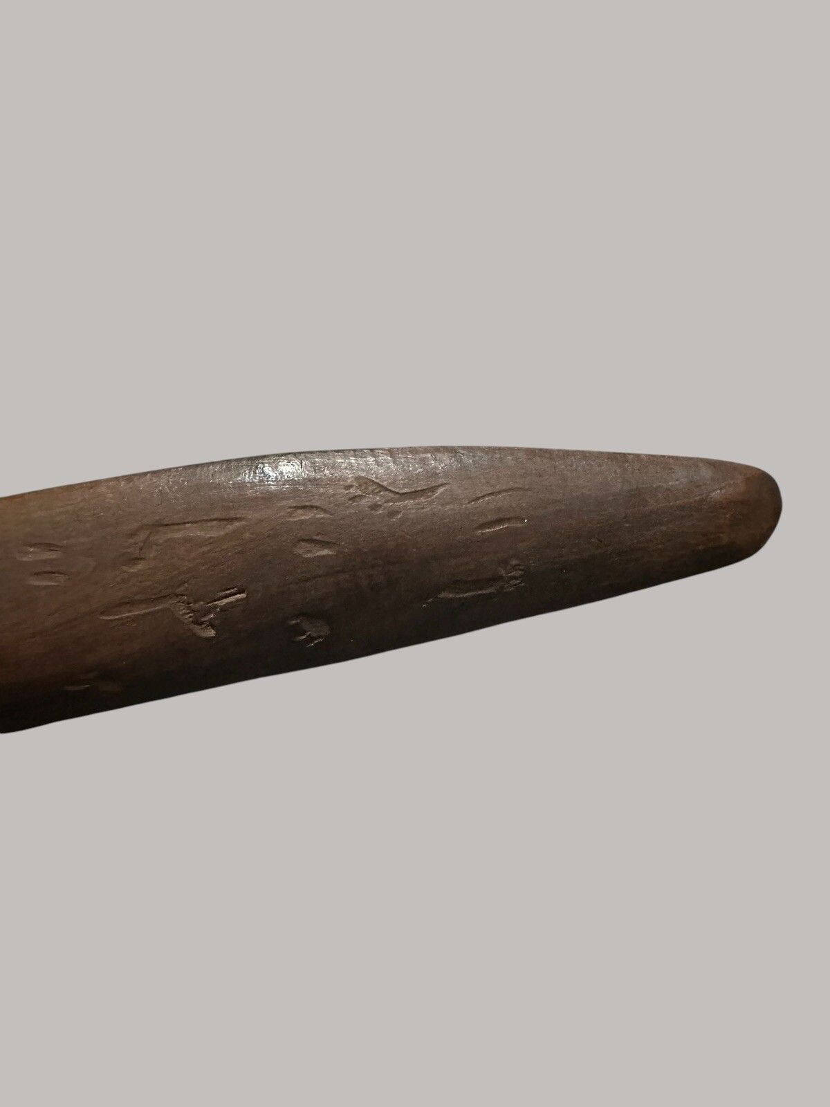 Boomerang Genuine Aboriginal Boomerang Great Footprint Carvings photo furniture
