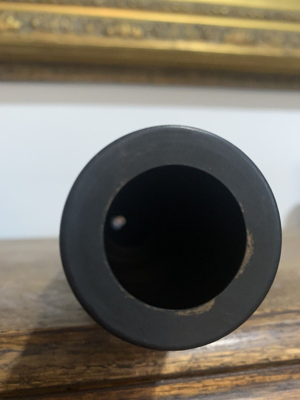 Antique Lennie Edinburgh Brass And Leather  Telescope photo Home Decor