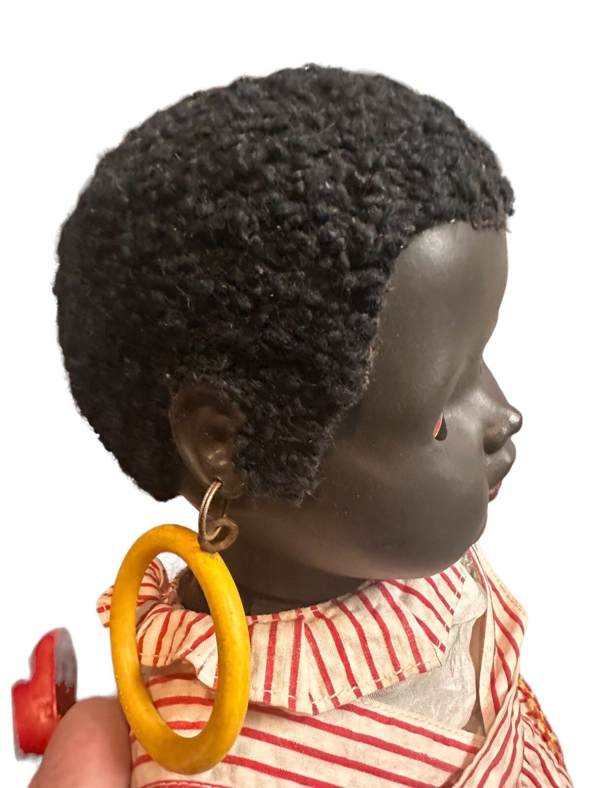 Palitoy Patsy Doll 1950s  ~ Vintage Black Baby Doll ~ Box And Clothes photo 95.0
