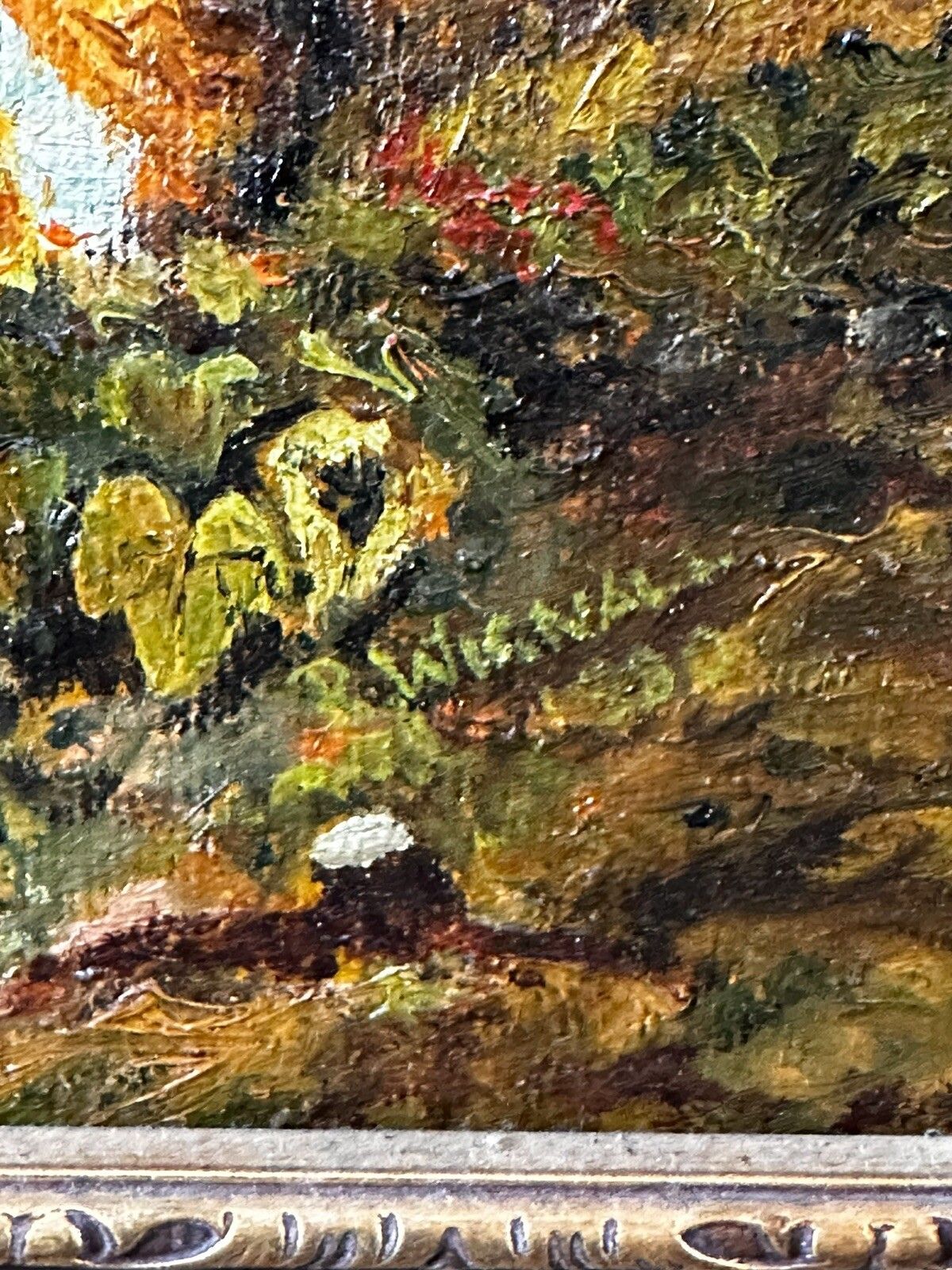 Original Oil On Canvas By Listed Artist R. Wignall After John Constable 60x49cm photo 150.0