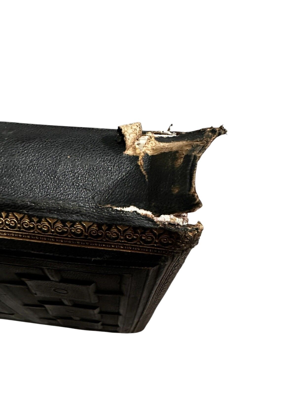 Victorian Leather Bound Photo Album photo 55.0