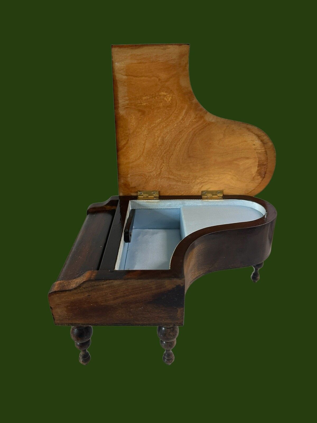 C1950’s 60’s Wooden Grand Piano Music Box Made In Italy Sorento Chopin A photo 55.0