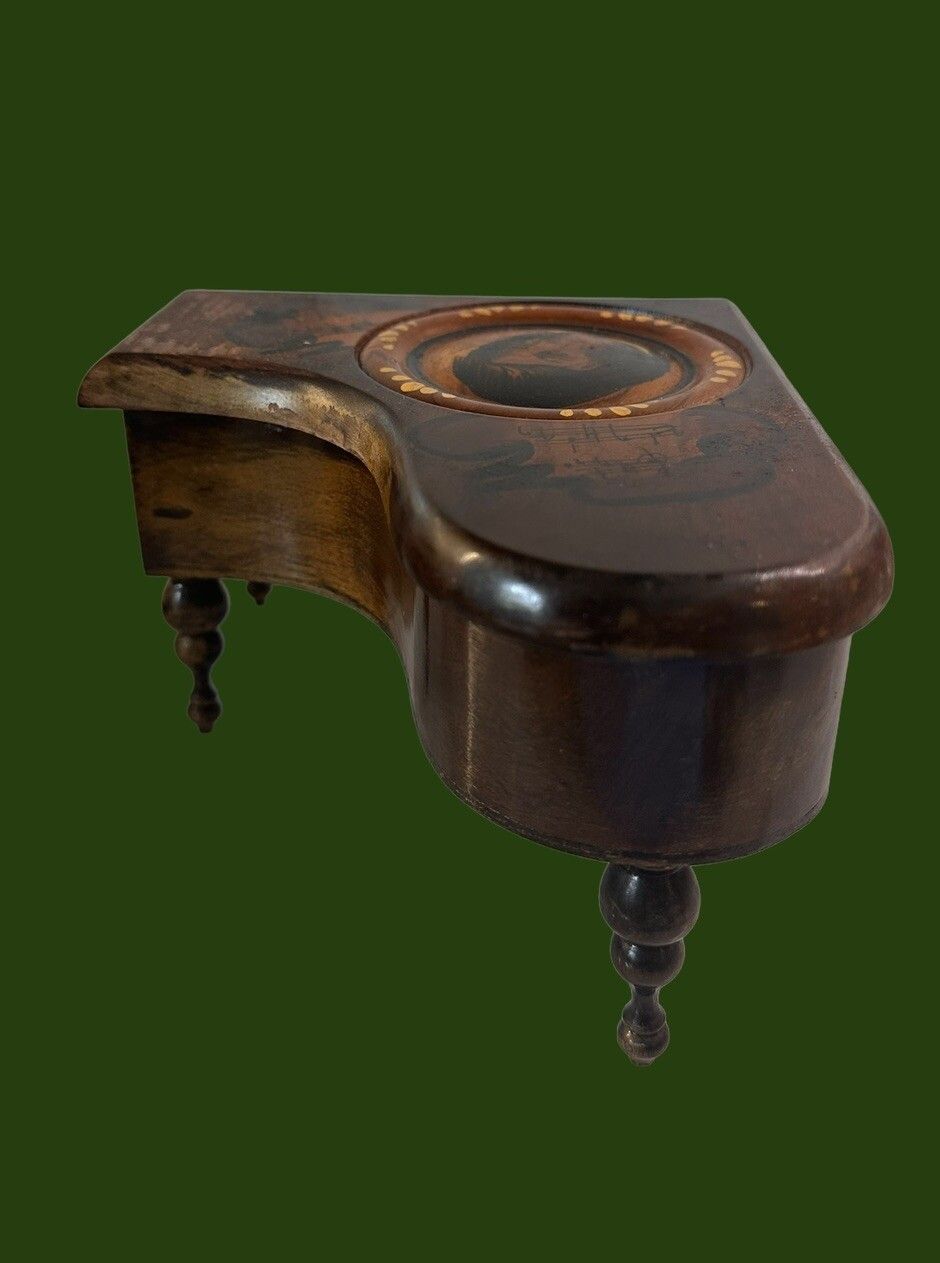 C1950’s 60’s Wooden Grand Piano Music Box Made In Italy Sorento Chopin A photo buy